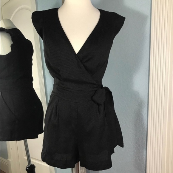 RACHEL Rachel Roy Wrap Romper Jumpsuit - Picture 8 of 9